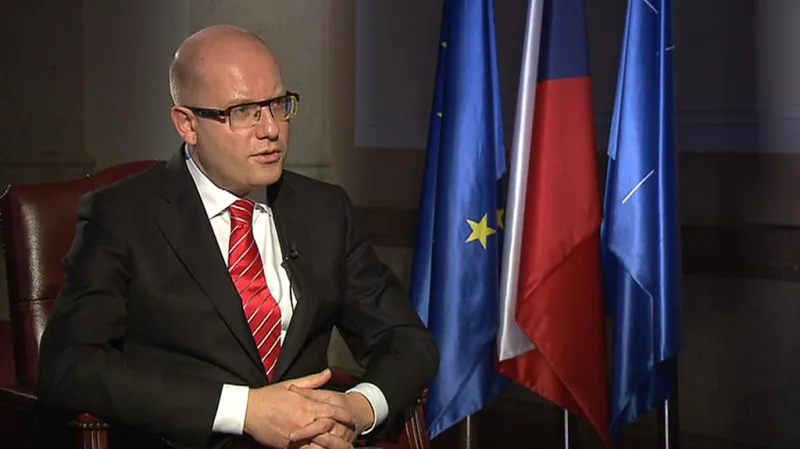Premiér Bohuslav Sobotka