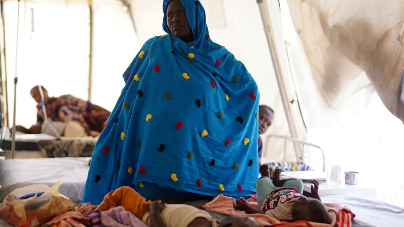 Zranění při útěku z Fáširu utrpěly i některé děti