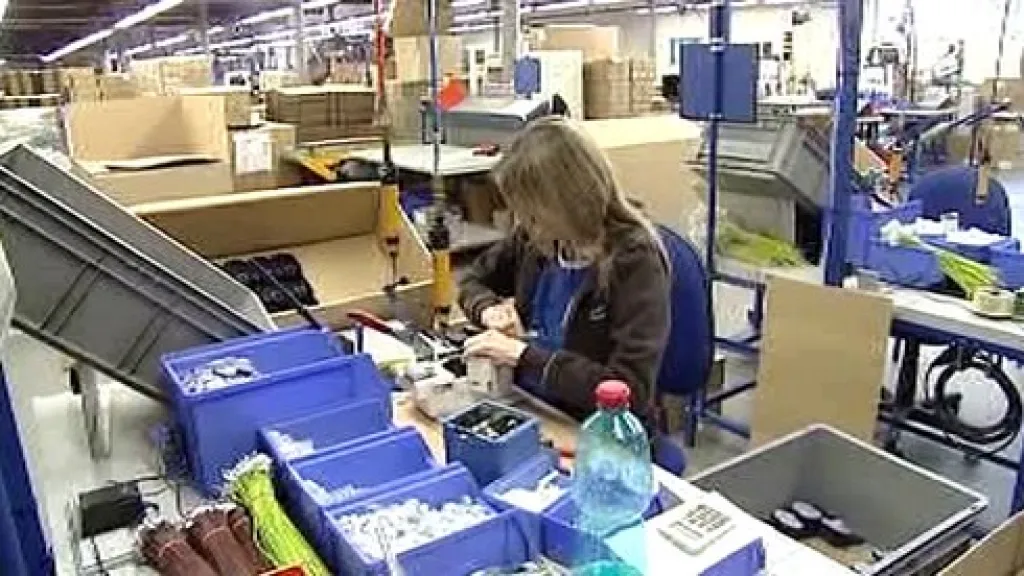 Pracovnice ve výrobě