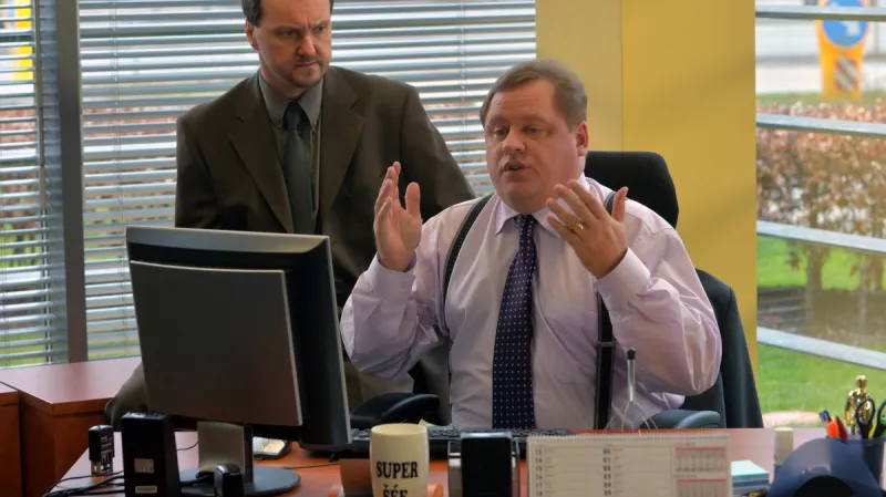 Natáčení seriálu Kancl - české obdoby britského sitcomu The Office