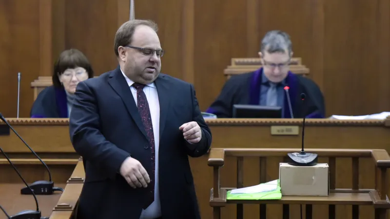 Exhejtman Miroslav Novák u Krajského soudu v Ostravě