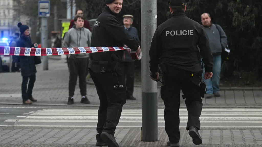 Policisté zasahovali kvůli střelbě v Lidické ulici