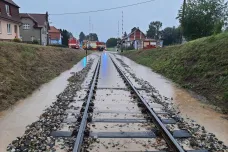 Bouřky zasáhly jih Čech. Zkomplikovaly dopravu
