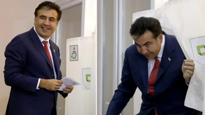 Prezident Saakašvili volí