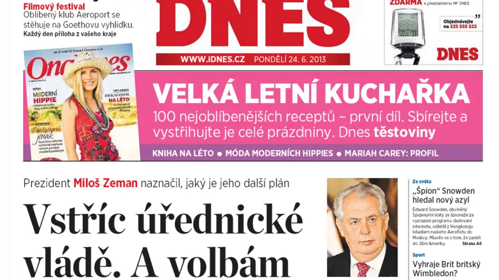 MF Dnes ze 24. června