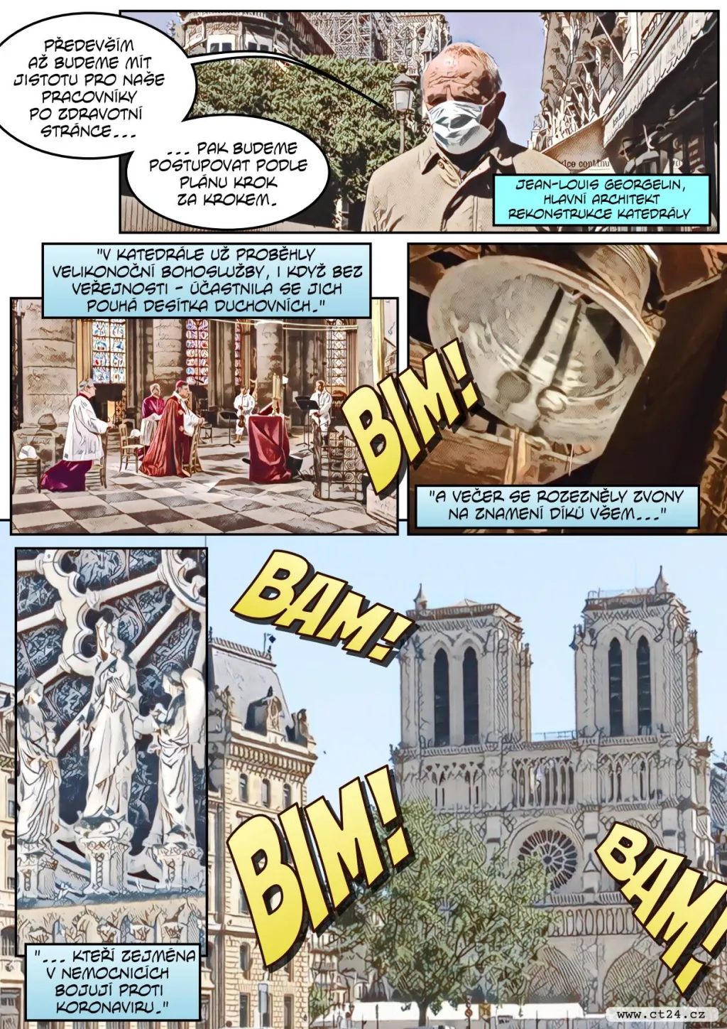 Rok od požáru Notre-Dame
