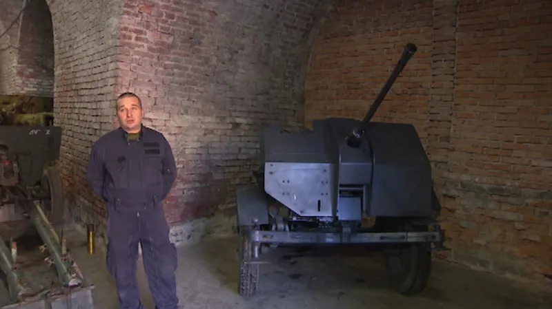 Protiletadlový kanon z 2. světové války