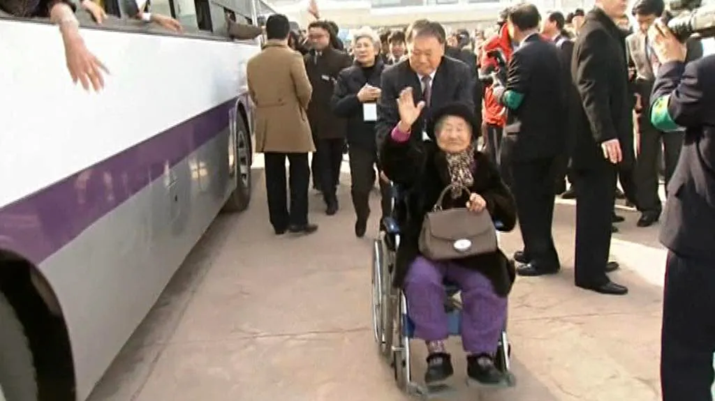 Setkání korejských rodin skončilo