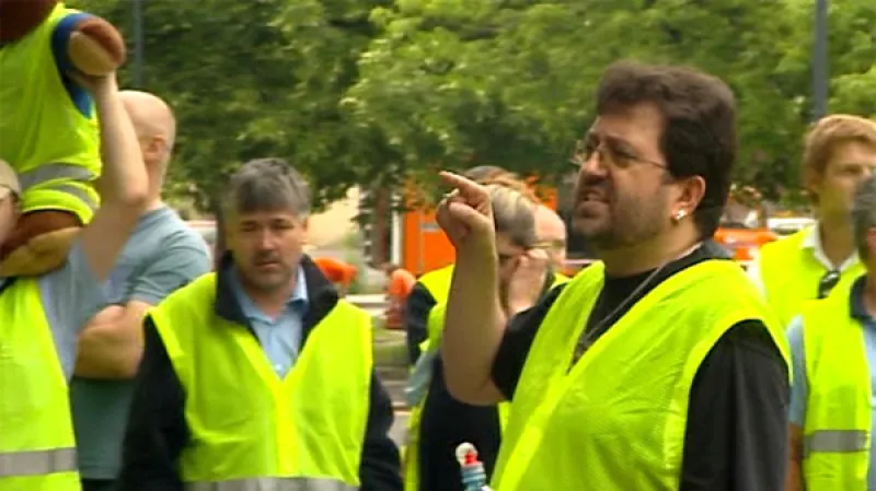 Stávka zaměstnanců ostravské MHD