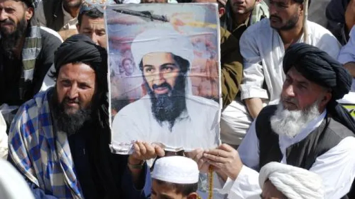 Protesty proti zabití bin Ládina