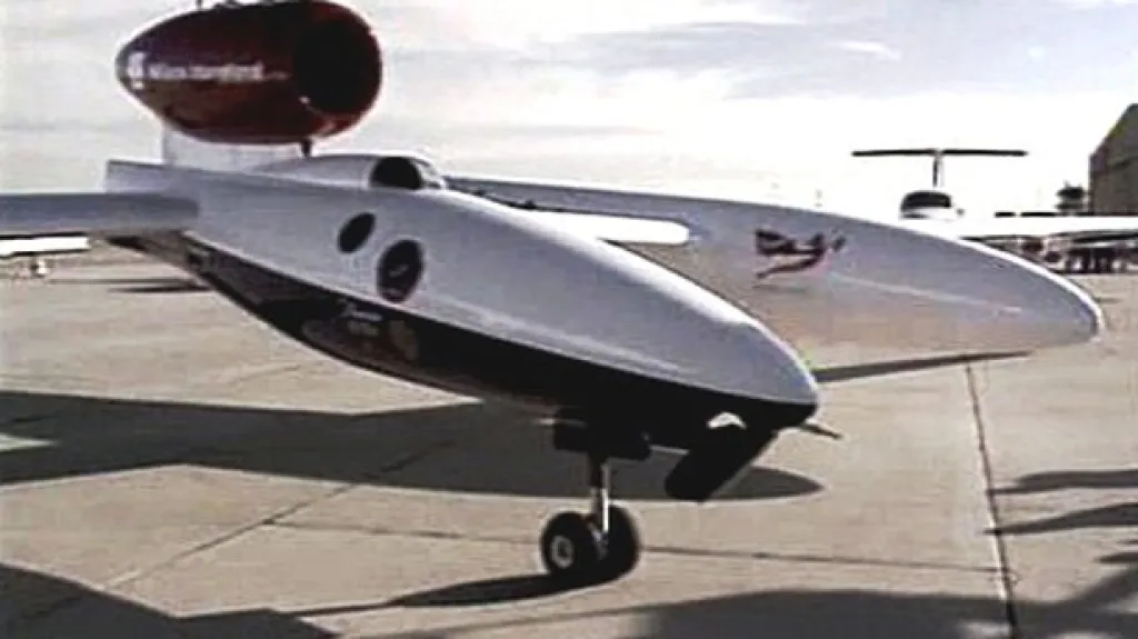 Letadlo Steva Fossetta