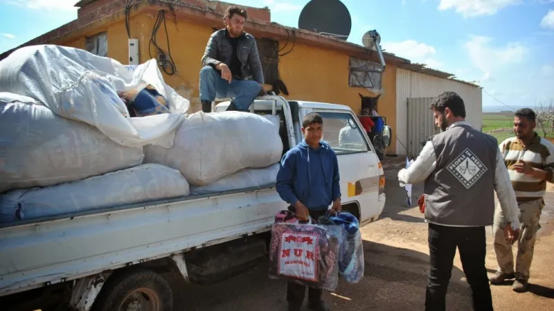 Člověk v tísni pomáhá Syřanům