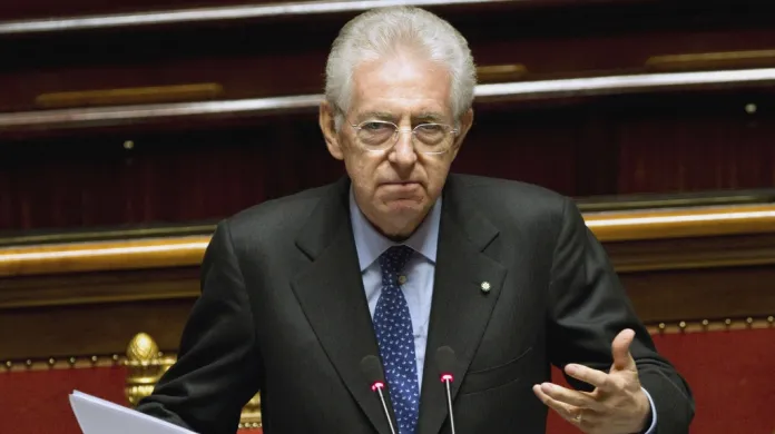 Italský premiér Mario Monti