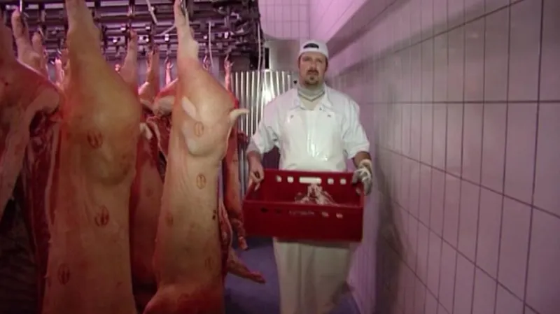 Miroslav Kalčík pracuje v SRN jako řezník