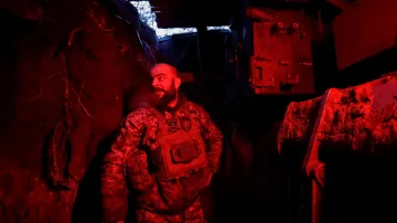 Ilustrační foto – ukrajinský voják blízko fronty v Doněcké oblasti