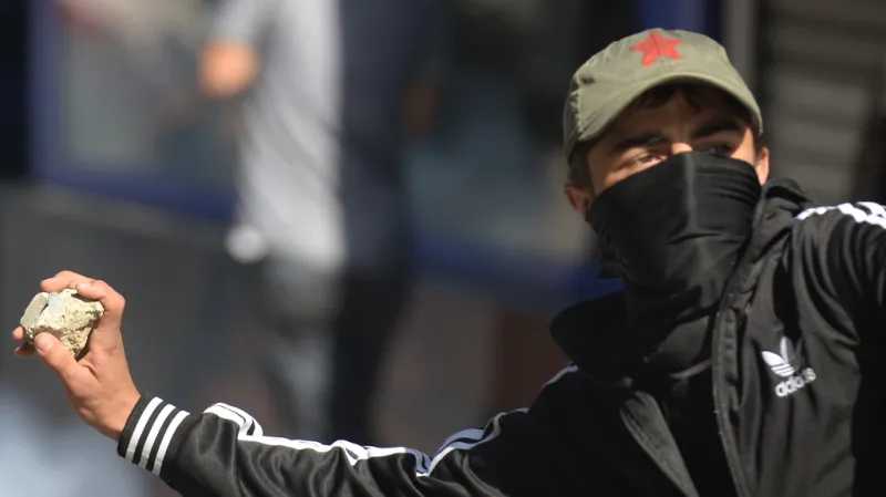 Nepokoje v ulicích Istanbulu