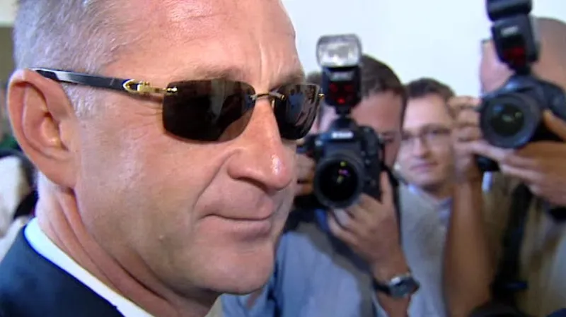 Roman Janoušek u soudu