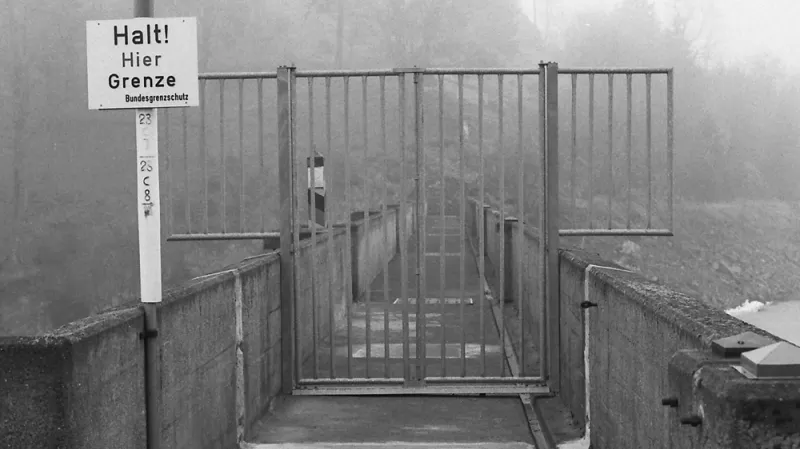 Vnitroněmecká hranice, Eckertalsperre (minulost)