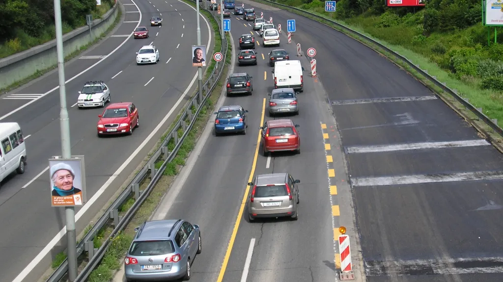 Frézování ulice 5. května