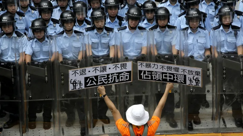 Demonstrace v Hongkongu