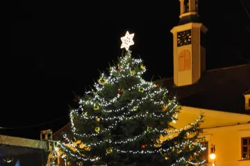 Rozsvícení vánočního stromu v Lounech