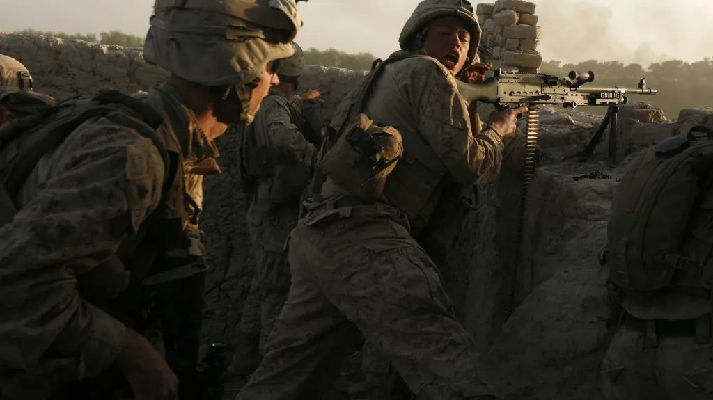 Američtí mariňáci na misi v Afghánistánu