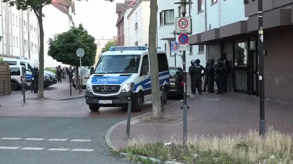 Zátah policistů v Dolním Sasku