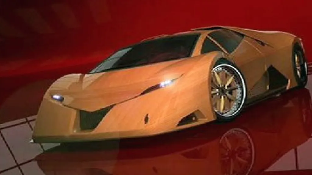 Auto ze dřeva
