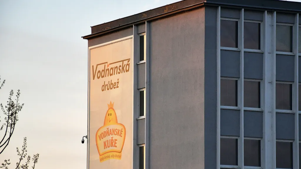 Budova firmy Vodňanská drůbež