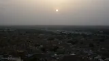 Východ slunce nad Jaisalmerem