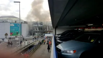 Bruselské letiště bylo po výbuchu evakuováno