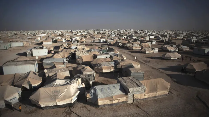 Uprchlický tábor v Jordánsku