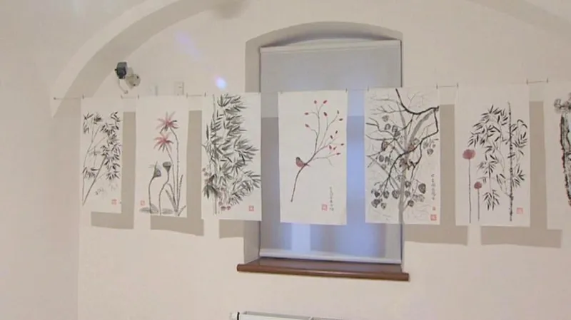 Kresby Emilie Milerové v Pardubicích - 7.12.2011