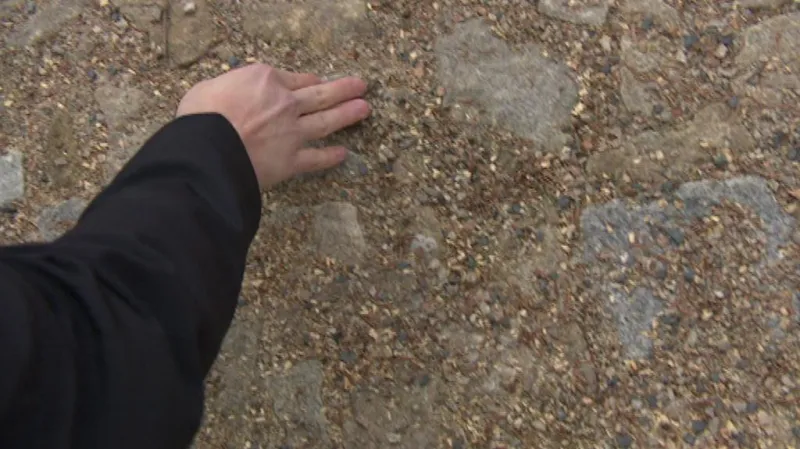 Nový chodník ve Spáleném Poříčí