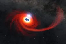 NASA pozorovala blízkou černou díru, která roztrhala hvězdu