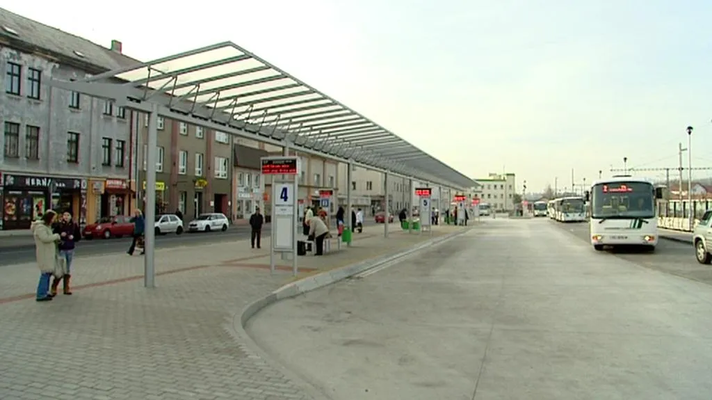 Nový autobusový terminál v Sokolově