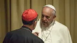 Papež František během vatikánské synody