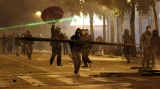 Střety řeckých demonstrantů s policií