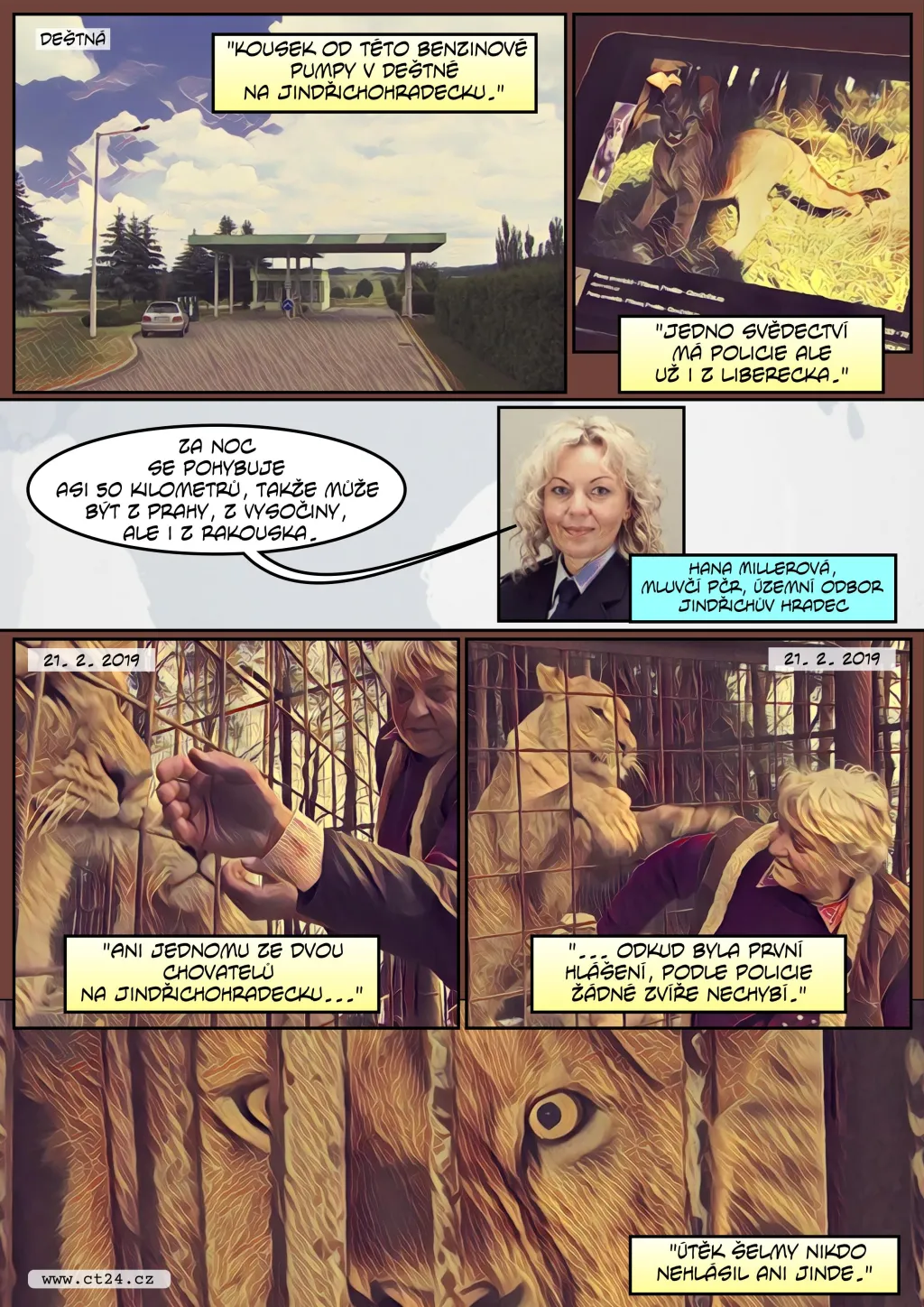 Komiks: Puma v Česku