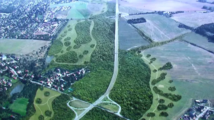 Navrhované zelené pásy Pražského okruhu