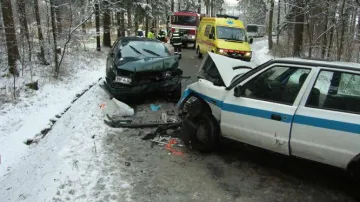 Doparvní nehoda u Žďárné