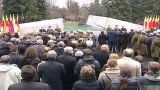 Památník obětem tragédie u Smolenska