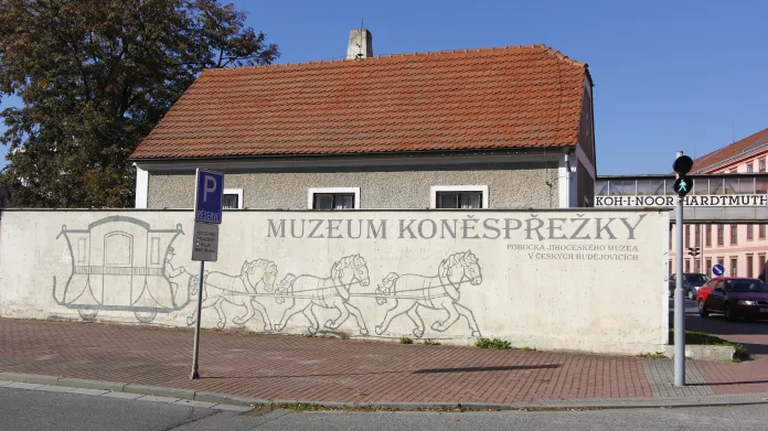 Muzeum na bývalém nádraží koněspřežné železnice v Českých Budějovicích