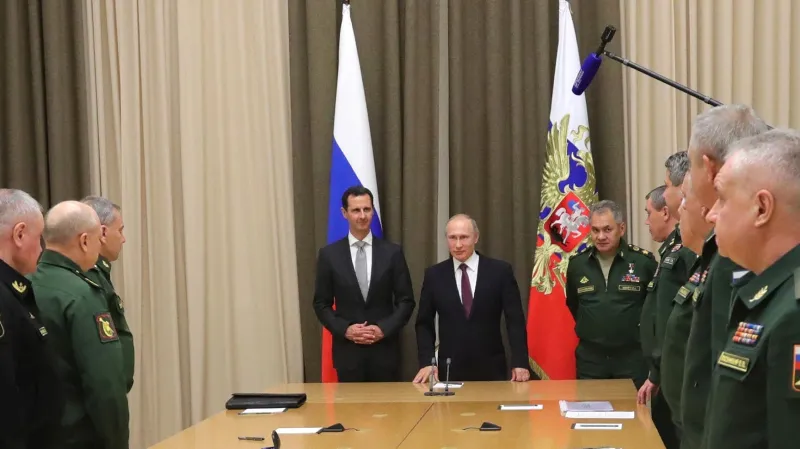 Asad se setkal s vedením ruské armády