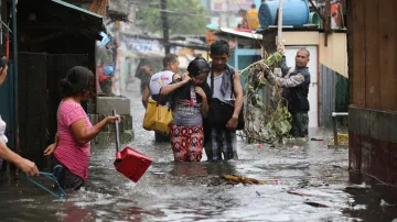 Následky tajfunu Rammasun (Glenda) ve filipínské Manile