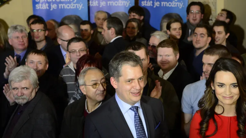 Volební štáb Jiřího Dientsbiera