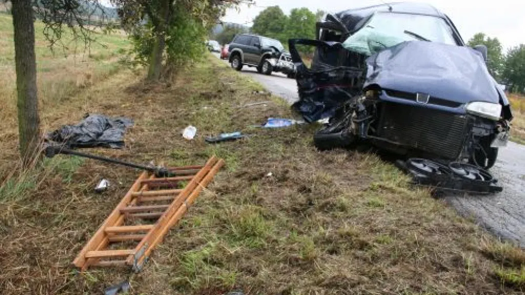 Auto po nehodě