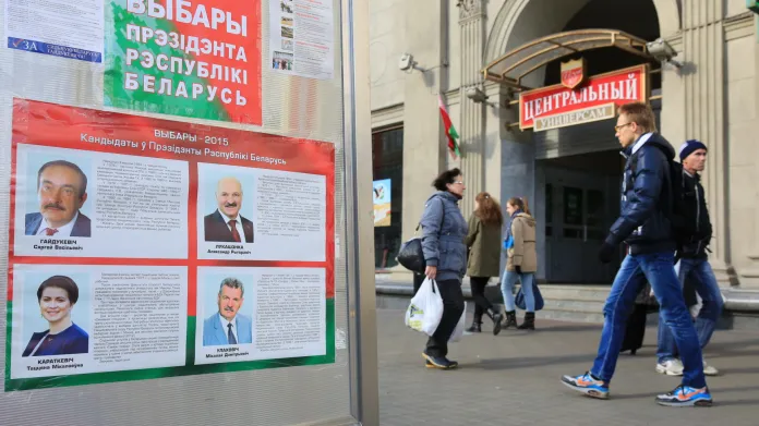 Běloruské volby - scénář bez překvapení