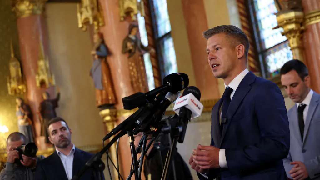 Lídr Tiszy Péter Magyar