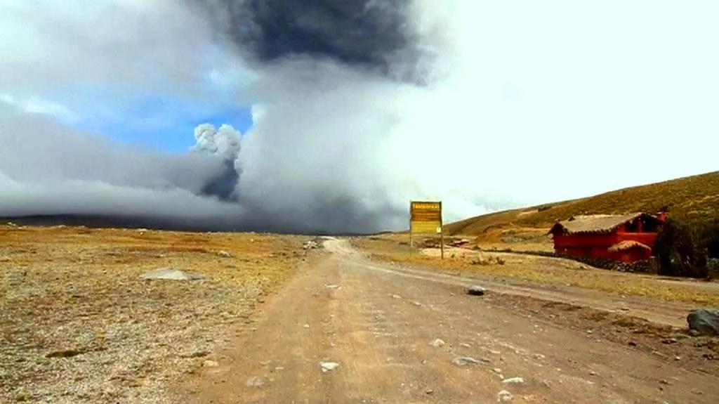 Mimořádný stav kvůli sopce Cotopaxi